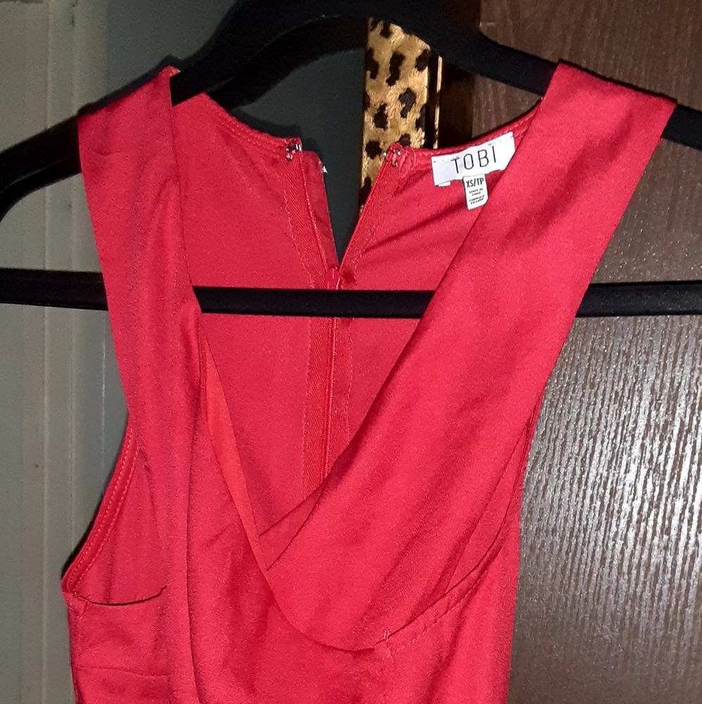 Criss Cross bodice jumpsuit